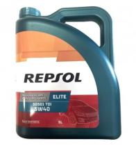 REPSOL ACEITES ACEITE TDI - 5L TDI 5W40   50501