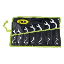 Jbm 50563 - SET 7 LLAVES COMBINADAS EN FORMA"S"