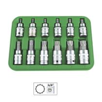 Jbm 51384 - SET 12 PIEZAS 1/2"PUNTA DOCE CANTOS