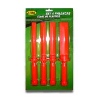 Jbm 51832 - SET 4 PALANCAS NYLON TIPO CUCHILLA