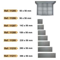 Jbm 11210 - SEPARADOR 280X56MM P/ARMARIO 9 CAJO