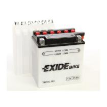 EXIDE YB10LB2 - BATERIA 11 AH. 135X90X145 MM.