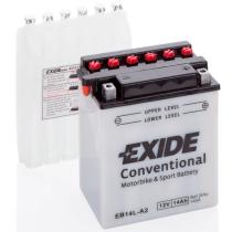 EXIDE YB14LA2 - BATERIA 14 AH. 134X89X166 MM.