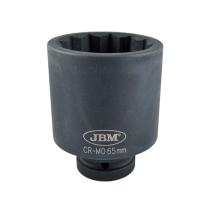 Jbm 11624 - VASO IMPACTO 12 CANTOS 1"65MM