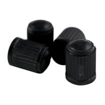 Jbm 11902 - SET 4 TAPONES PLASTICO NEGROS P/VAL