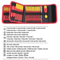 Jbm 52521 - SET 50 DESTORNILLADORES AISLADOS