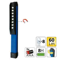 Jbm 52582 - MINI LINTERNA 8 LED'S IMANTADA(C)