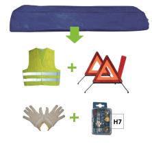 Jbm 52770 - KIT EMERGENCIA BOLSA AZUL+MK H7+CHA