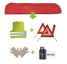 Jbm 52779 - KIT EMERGENCIA BOLSA ROJA+MK H7+H1+