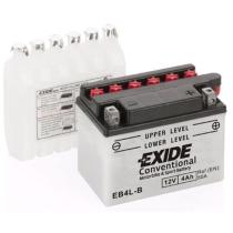 EXIDE EB4LB - BATERIA 12V 4AH 50A +D 120X70X95