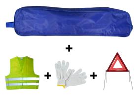 Jbm 53177 - KIT EMERGENCIA BOLSA AZUL RIBETE+TR