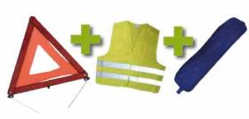 Jbm 53087 - KIT EMERGENCIA BOLSA AZUL RIBETE+TR