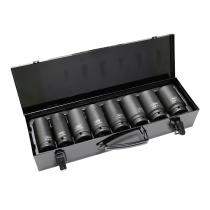 Jbm 53470 - SET 8 VASOS IMPACTO LARGOS HEX.3/4"